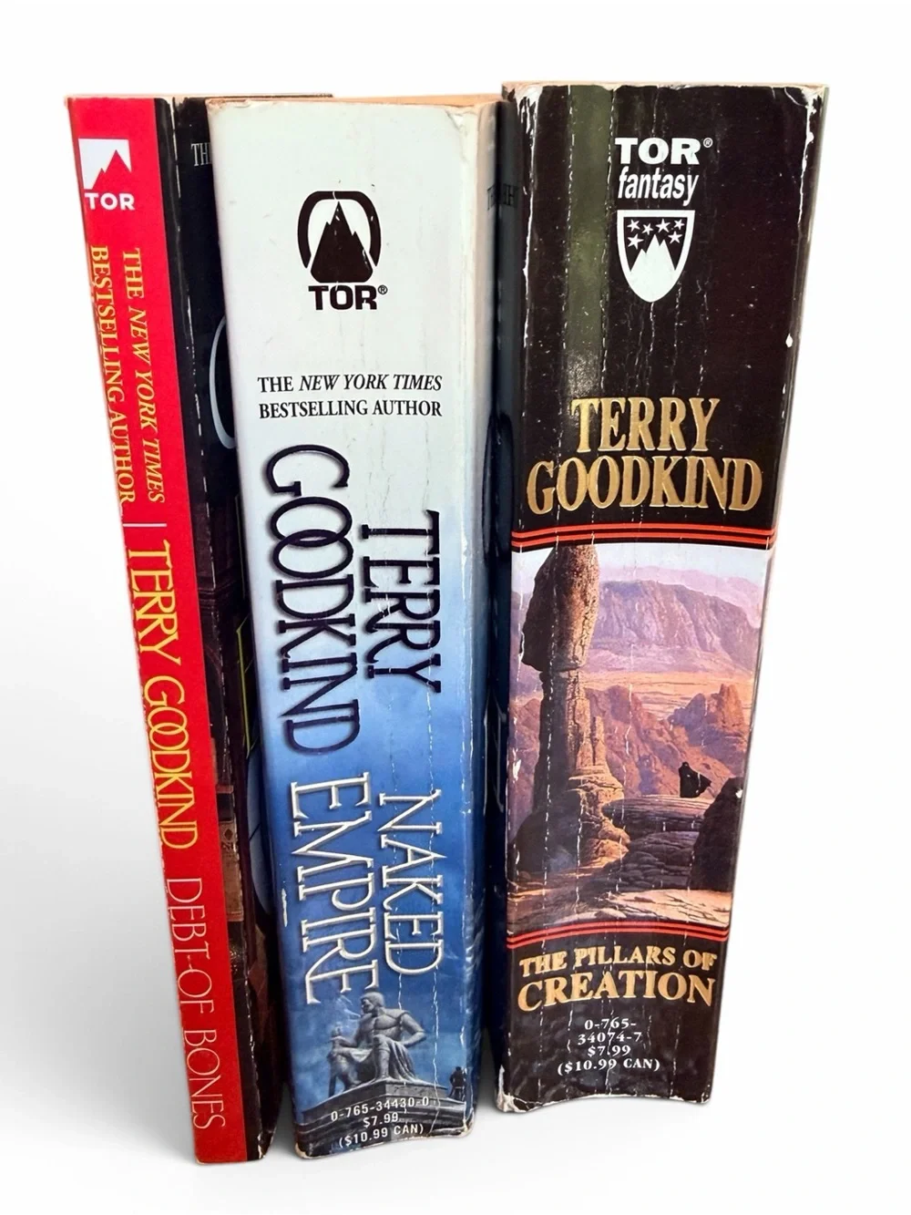 Terry Goodkind Sword of Truth Books 7–9 Bundle – Fantasy (See Description)